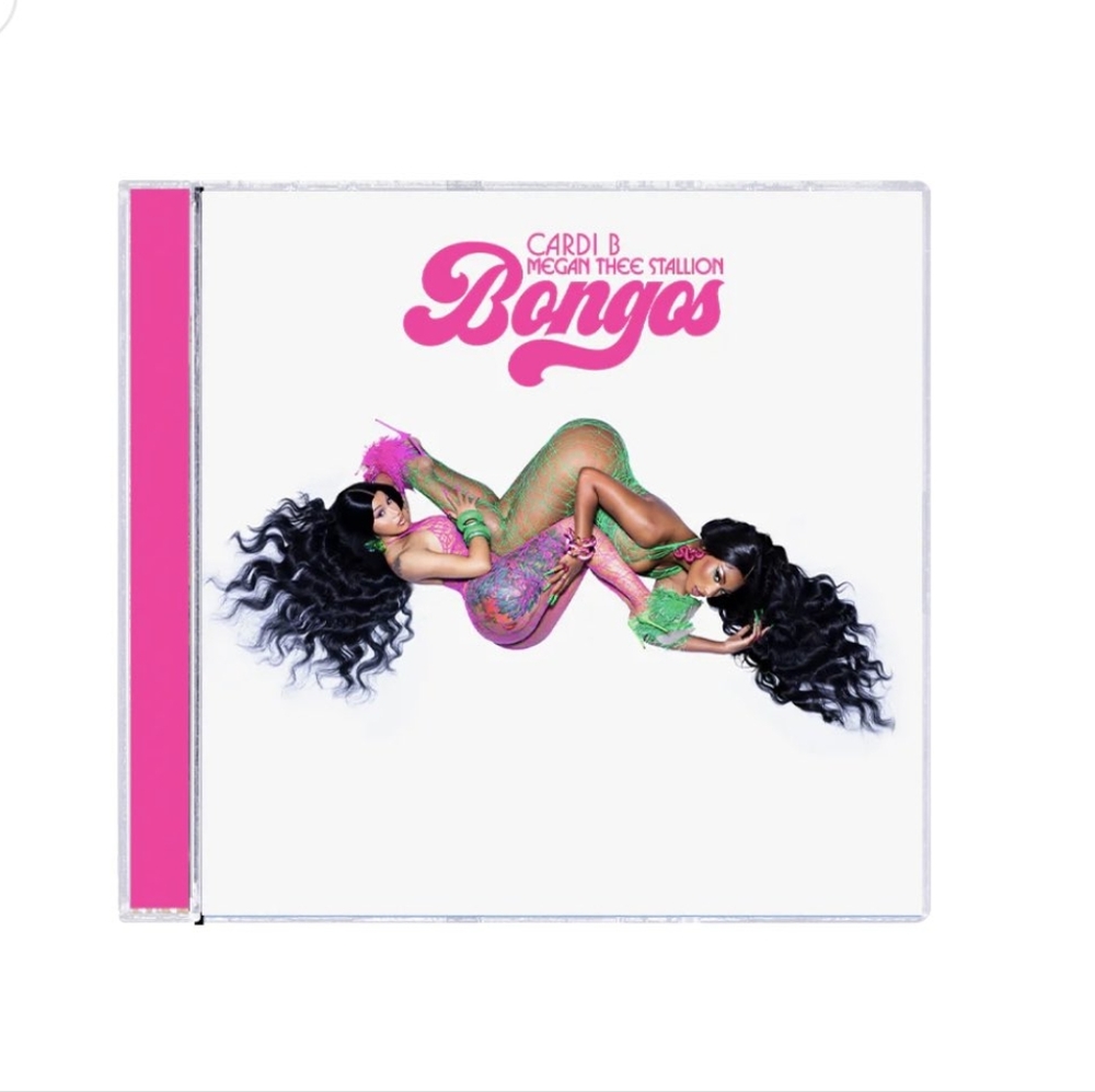 Cardi B x Megan Thee Stallion) Bongos" Limited Edition CD Single